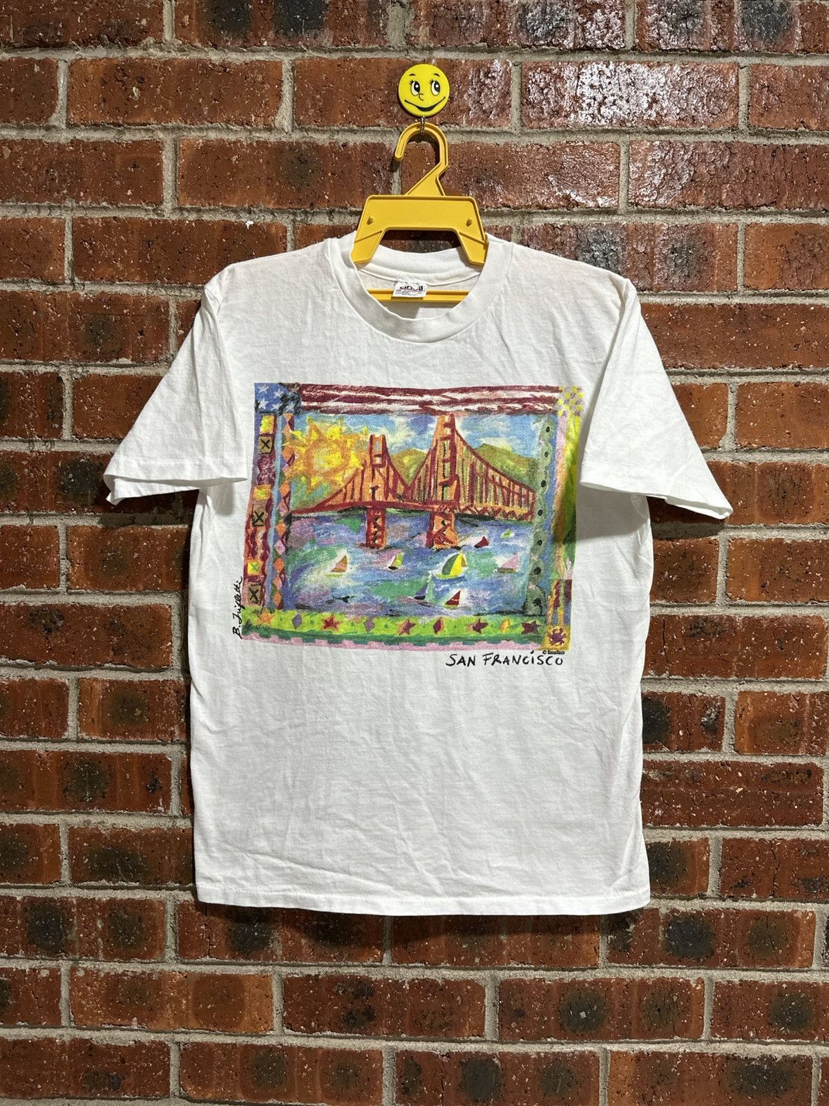 Anvil × Vintage Vintage Sierra Shirt San Francisco Faded Tee Size US M / EU 48-50 / 2 - 1 Thumbnail