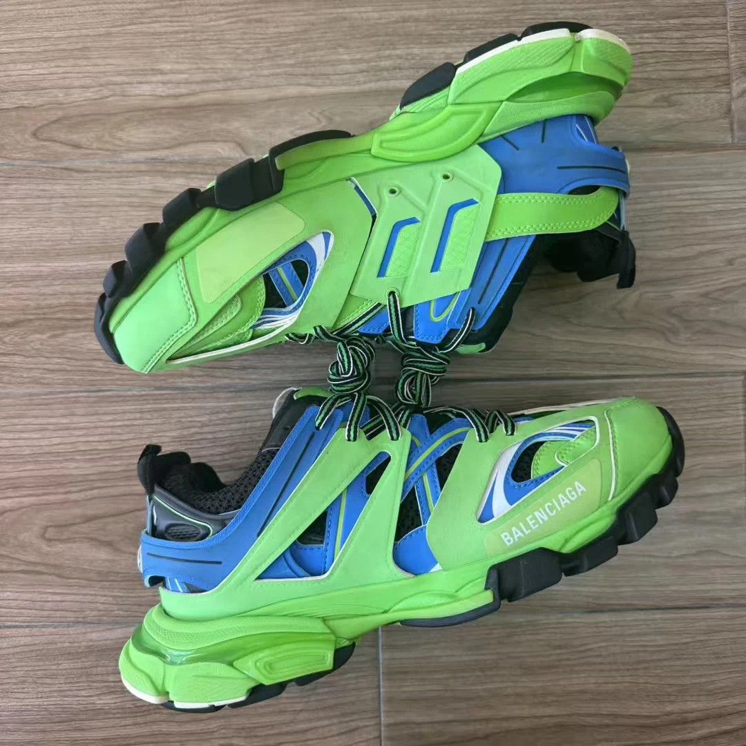 Balenciaga Balenciaga Track Sprite Blue Green 43 99 New Size US 9 / EU 42 - 2 Thumbnail