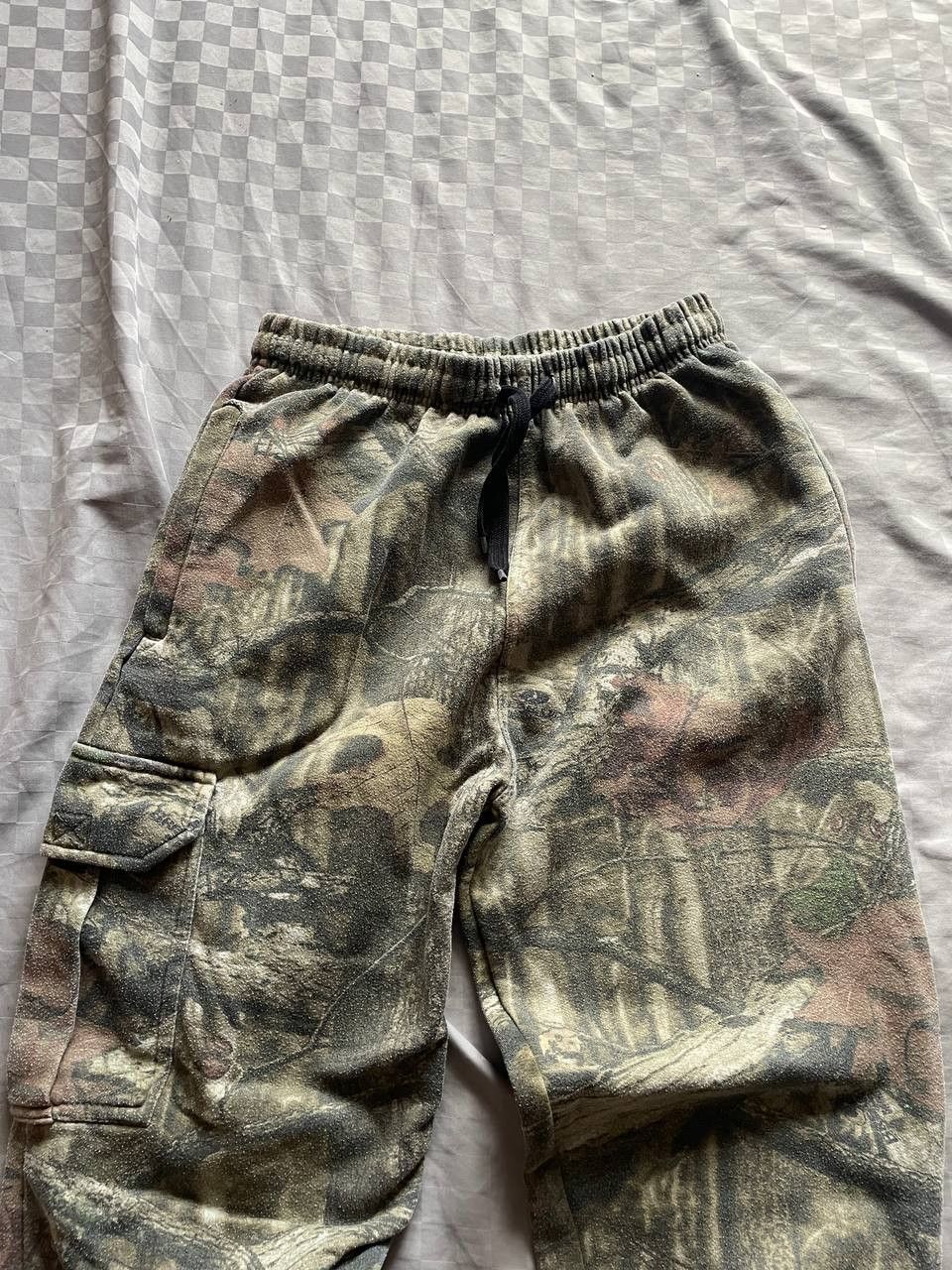 Realtree 90s Realtree Sweatpants Baggy Vintage Wide leg Black Y2K Size US 32 / EU 48 - 3 Thumbnail