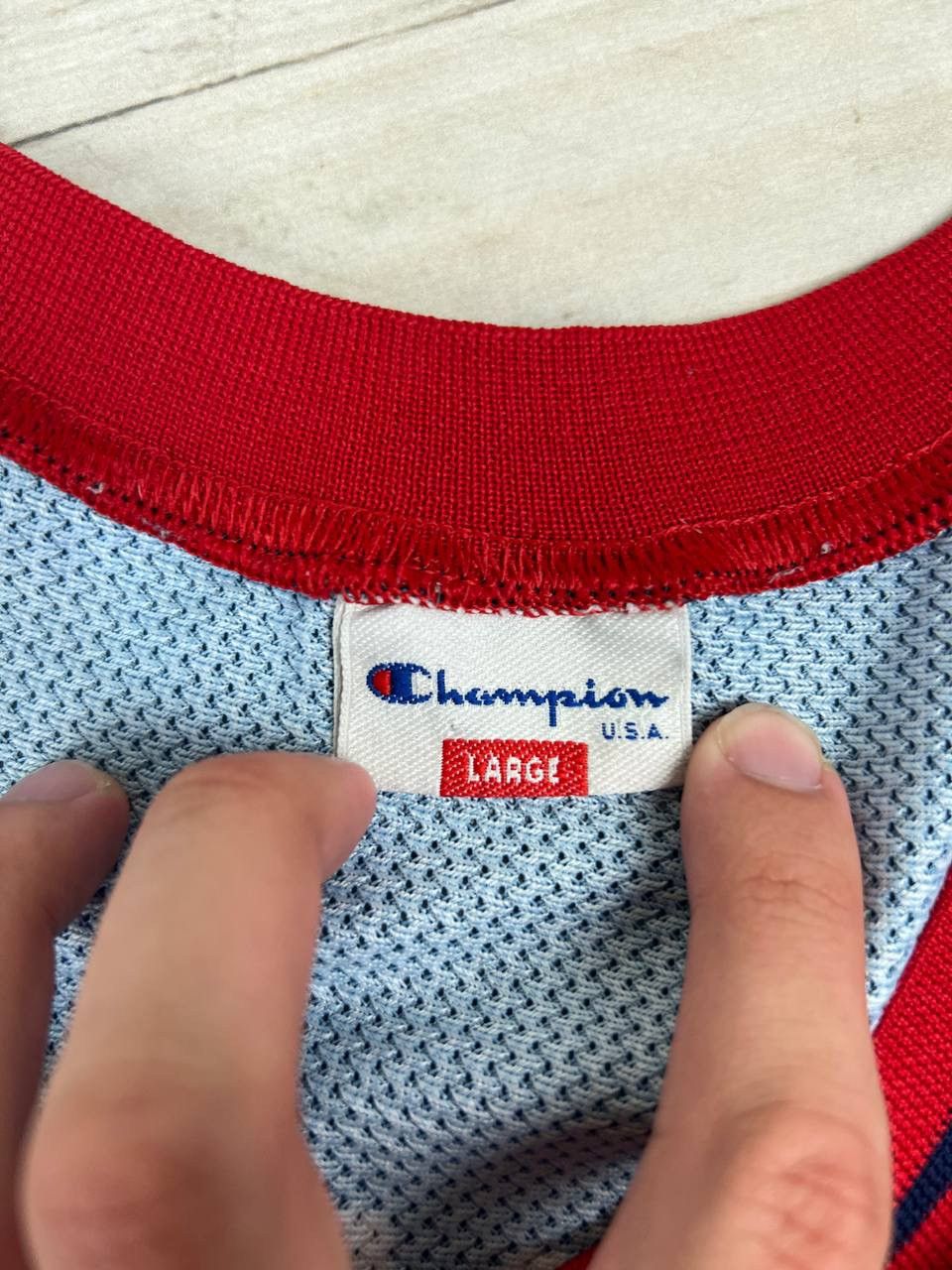 Champion Vintage Champion United State Hardway #6 NBA Jersey 90s Size US L / EU 52-54 / 3 - 7 Thumbnail