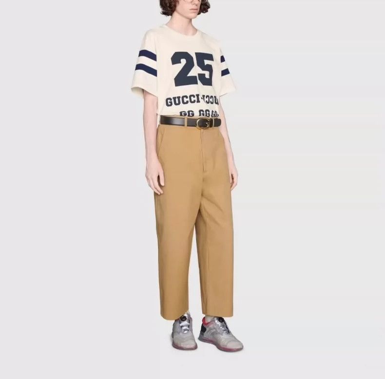 Gucci Gucci Loose vintage digital jersey short-sleeved T-shirt 25 Size US M / EU 48-50 / 2 - 8 Thumbnail