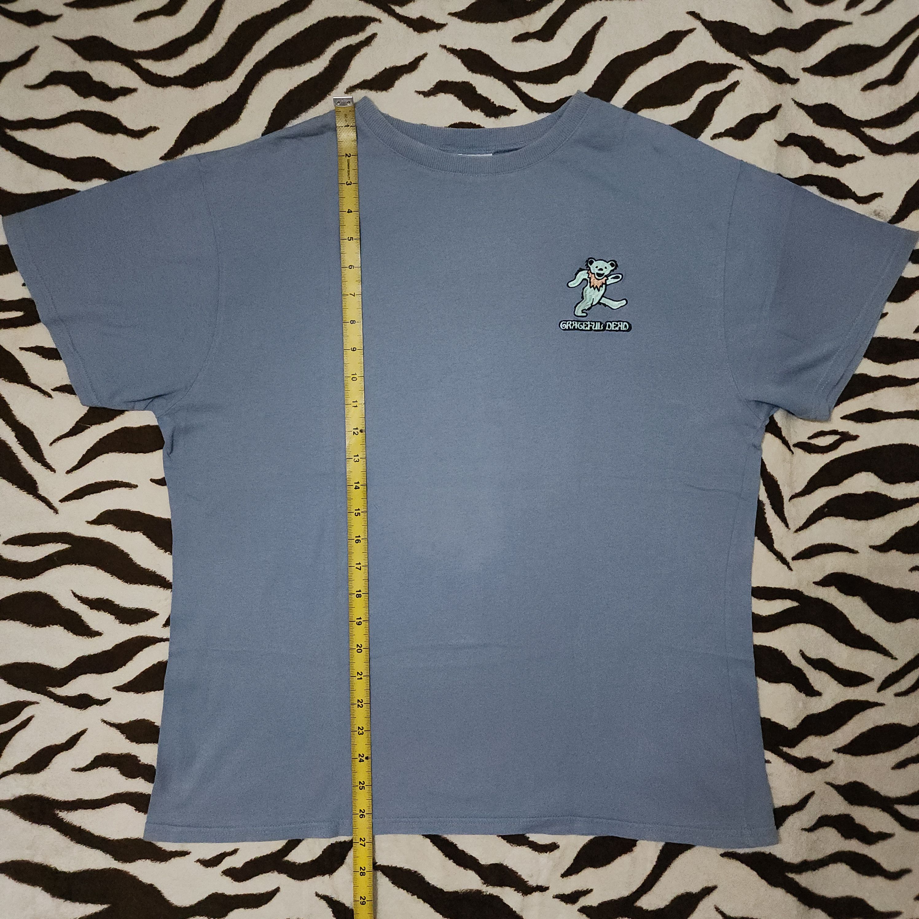 Grateful Dead Grateful Dead Dancing Bear blue cotton shirt @2021 Size US M / EU 48-50 / 2 - 3 Thumbnail