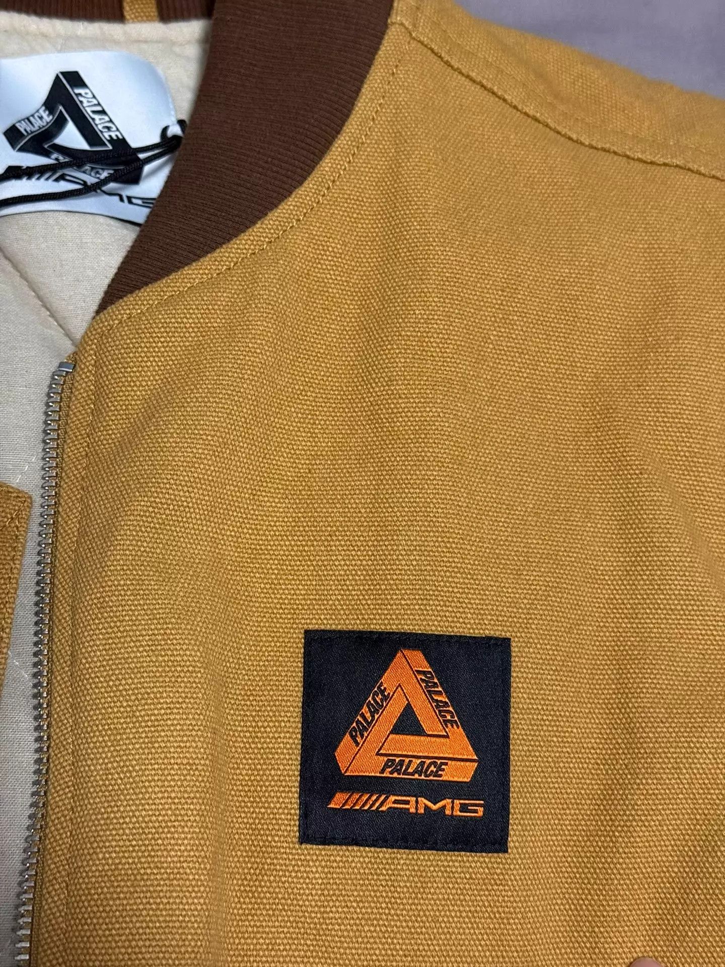 Palace Palace AMG 2.0 Work Tan Logo Zip Vest L NWT Size US L / EU 52-54 / 3 - 2 Thumbnail