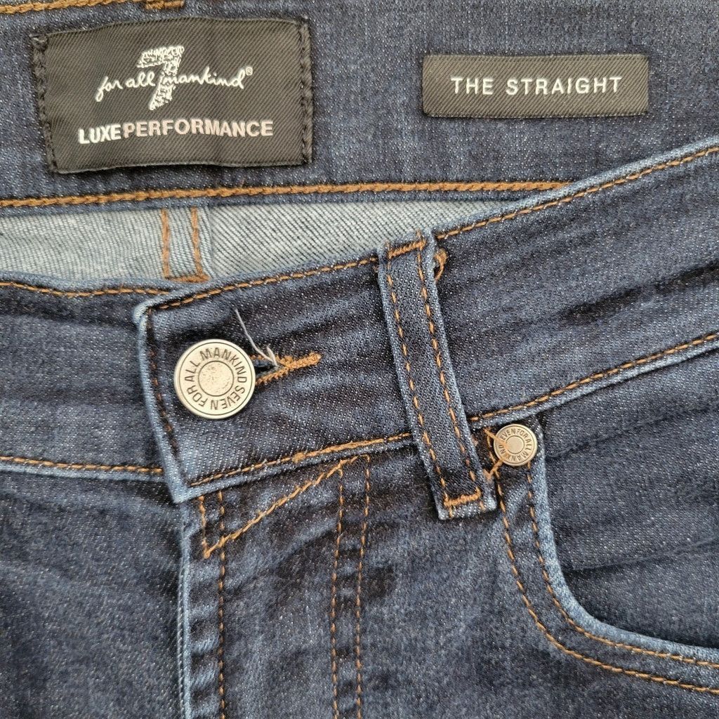 7 For All Mankind 7 For All Mankind LUXE PERFORMANCE Straight Capri Jeans 31 Size US 31 - 7 Thumbnail