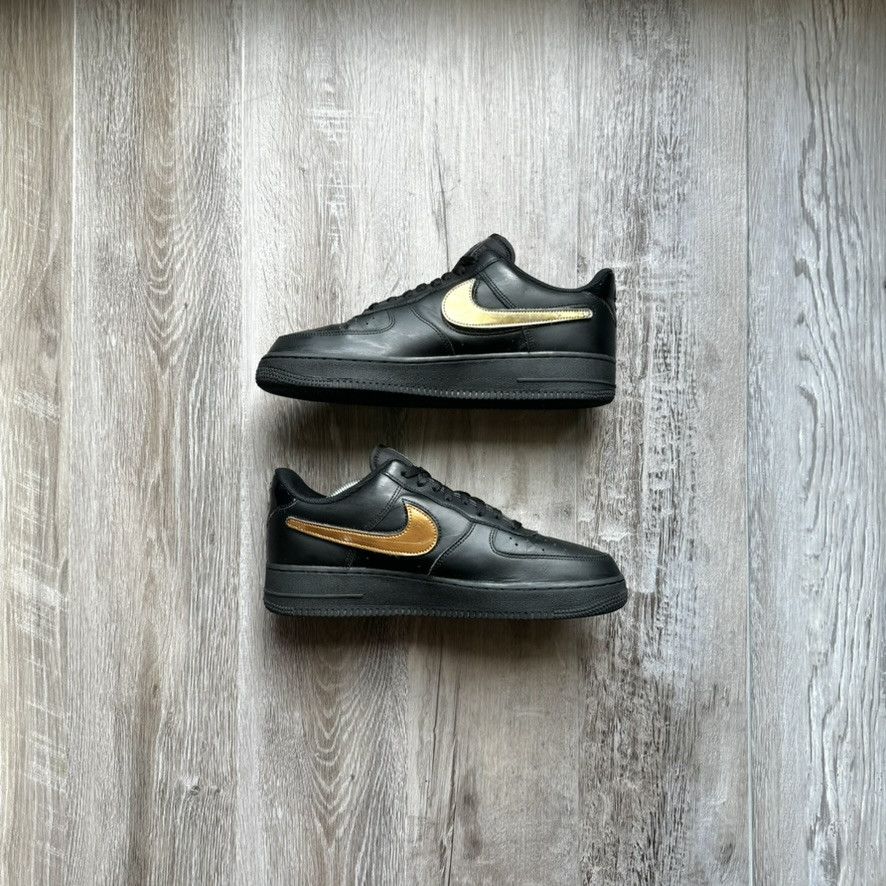 Nike Streetwear Vintage NIKE Air Force 1 Removable Swoosh Pack 10.5M Grailed