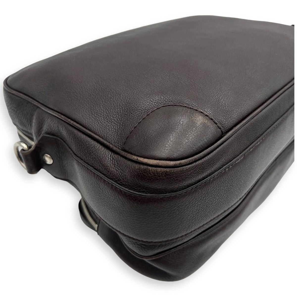Gucci Gucci Brown Leather Unisex Reporter Messenger Crossbody Bag Size ONE SIZE - 13 Thumbnail
