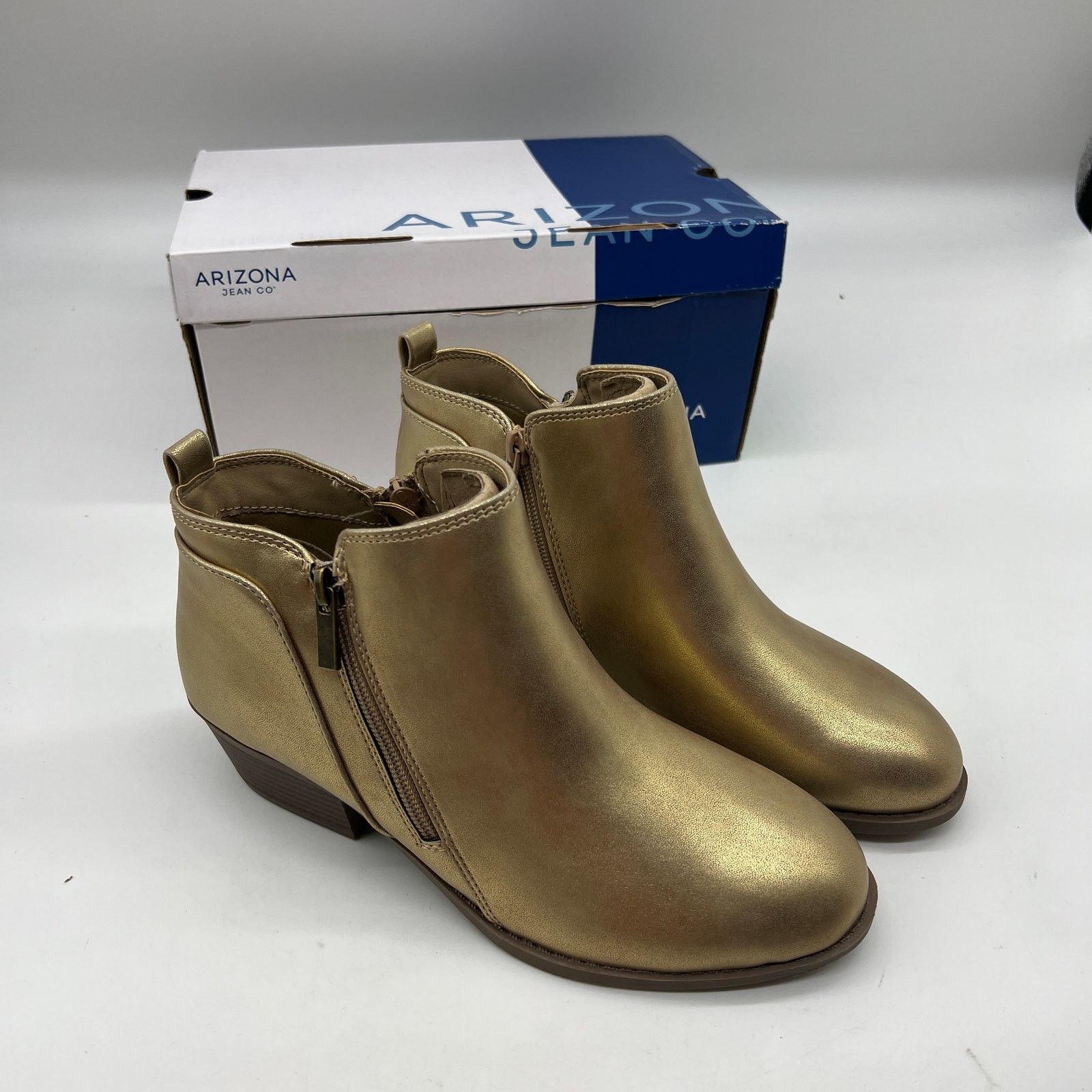 Other Arizona Jean Co Womens Castle Stacked Heel Booties Size US 8 / IT 38 - 2 Thumbnail