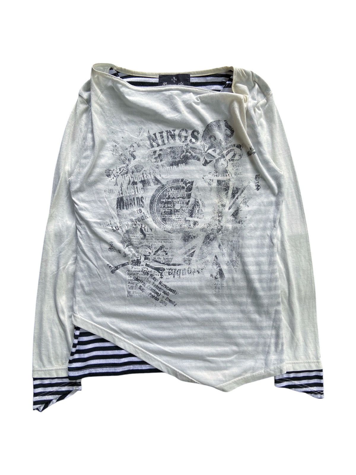BERNINGS SHO BERNINGS SHO STRIPED DOUBLE LAYER LONG SLEEVE Size US M / EU 48-50 / 2 - 2 Thumbnail