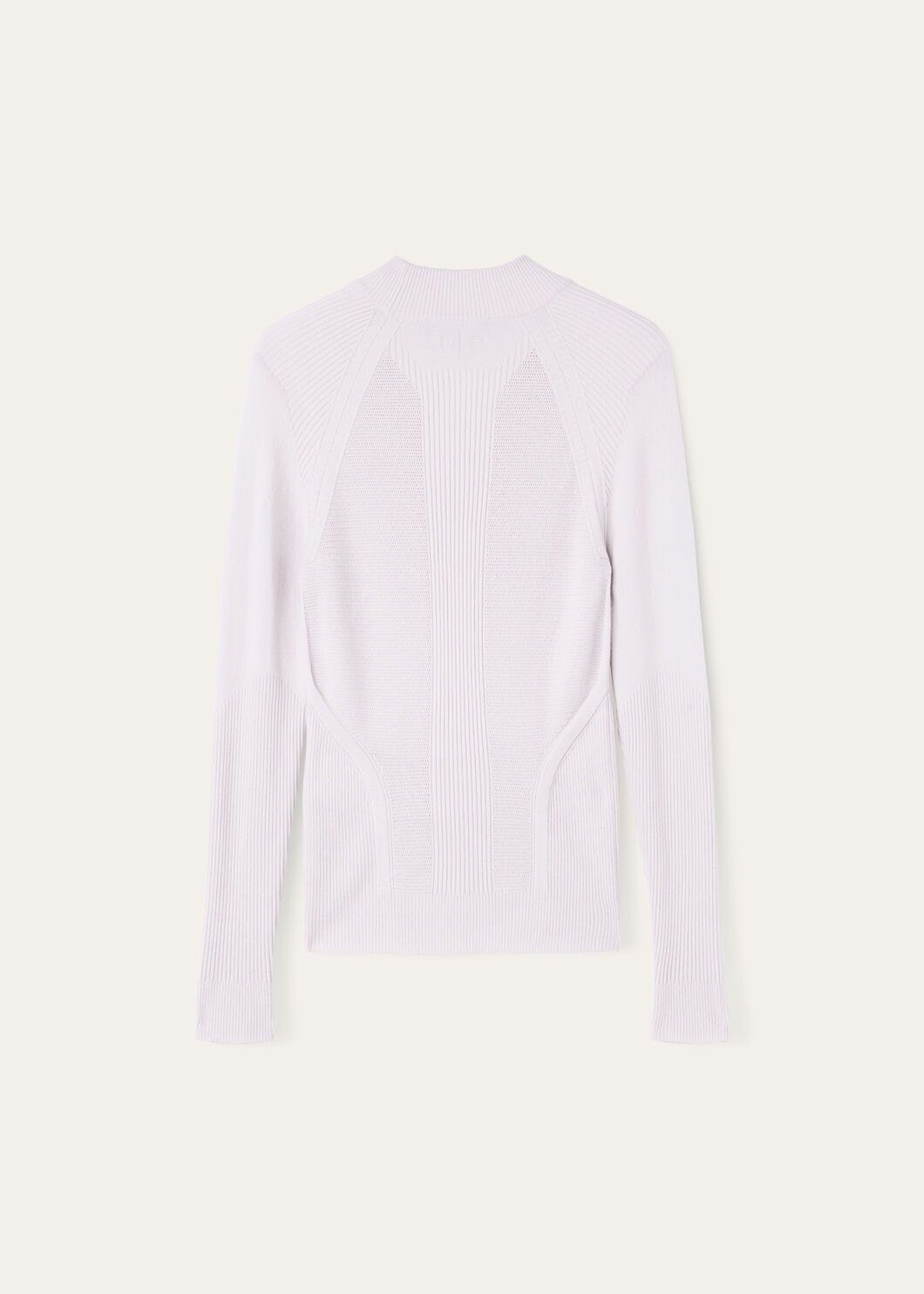 Loro Piana o1w1db10825 FAO6449 Alpe Otro Polo neck Sweater in Lilac Size L / US 10 / IT 46 - 2 Thumbnail