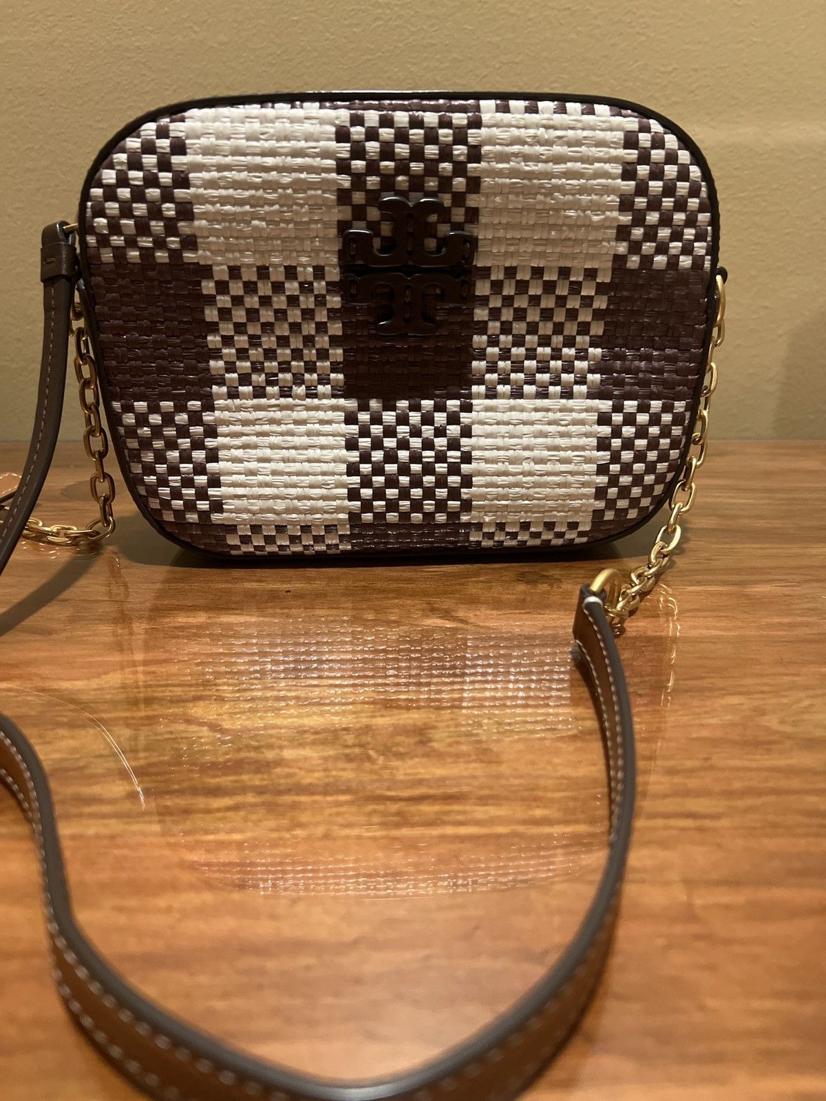 Tory Burch Tory Burch Plaid Woven Crossbody Size ONE SIZE - 2 Thumbnail