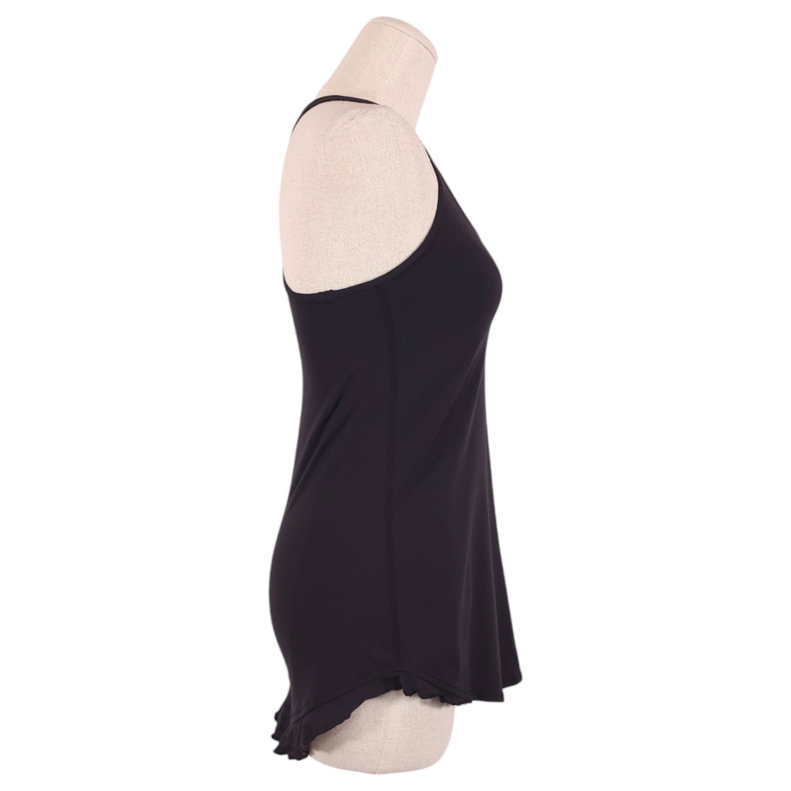 Lululemon Lululemon Cool Racerback Ruffled Up Black Sz 6 Size M / US 6-8 / IT 42-44 - 4 Thumbnail