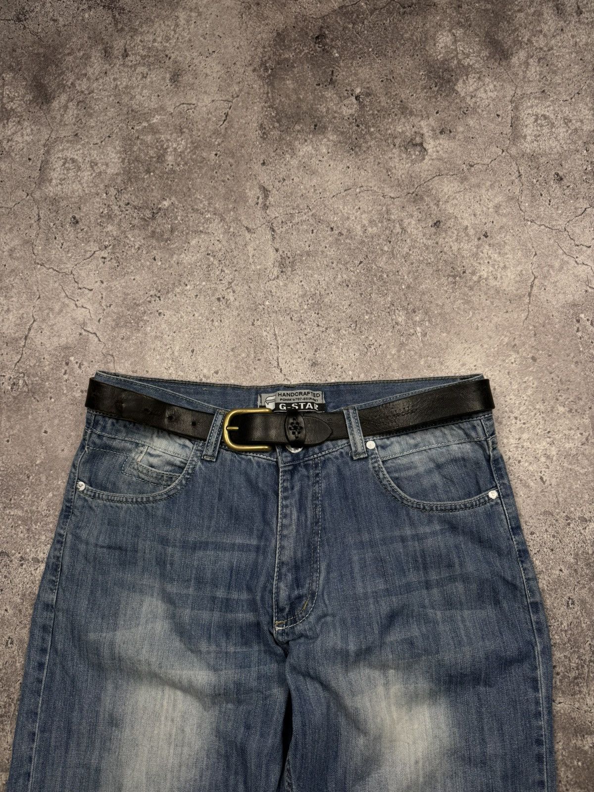 Japanese Brand 00’s NUMBER NINE STYLE JAPAN LEATHER Y2K BELT VINTAGE Size ONE SIZE - 1 Thumbnail