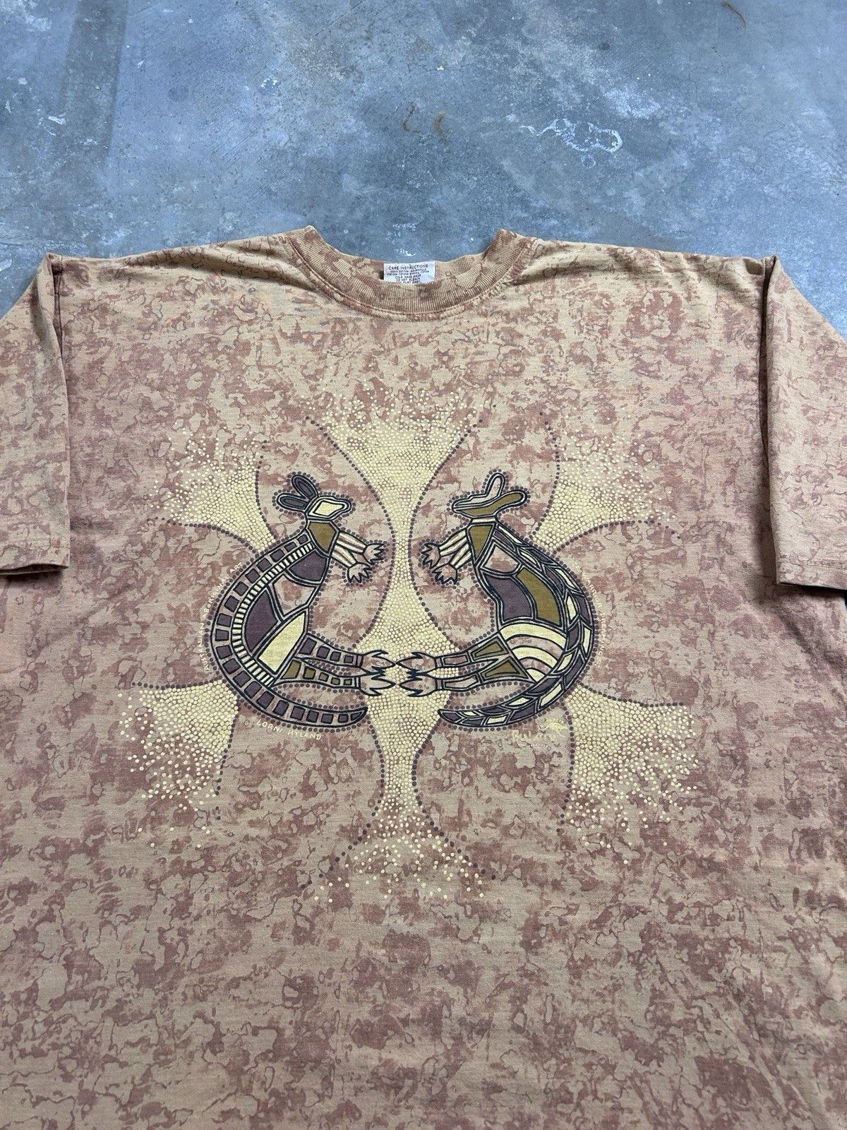 Other Vintage Bulurru Australia Nature AOP Size XL Kangaroo Animal Size US XL / EU 56 / 4 - 2 Thumbnail
