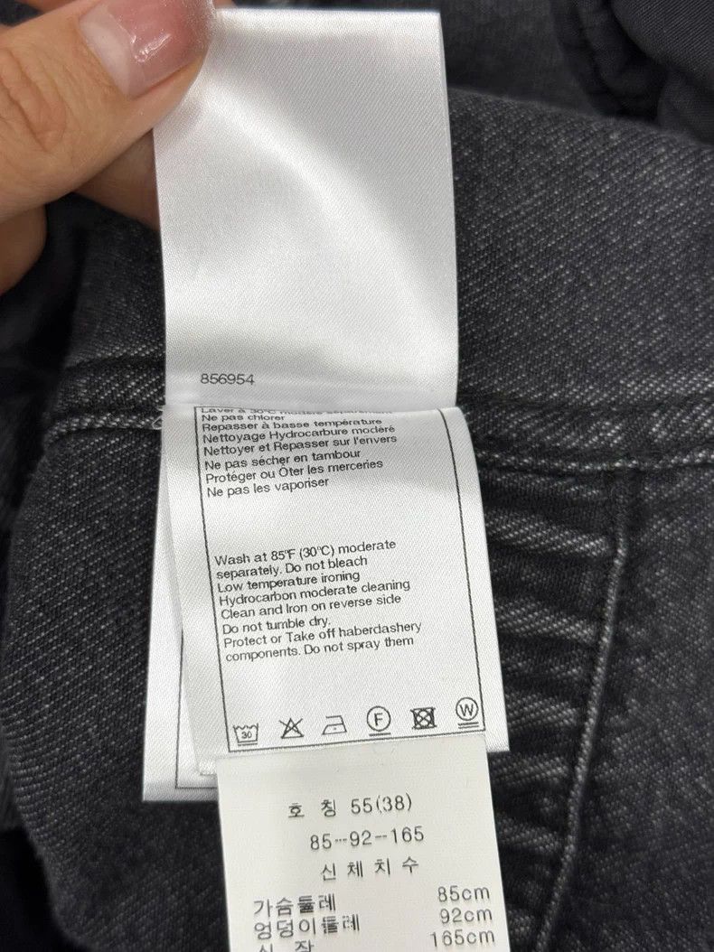 Chanel Chanel Black full logo denim jacket Size XS / US 0-2 / IT 36-38 - 6 Thumbnail