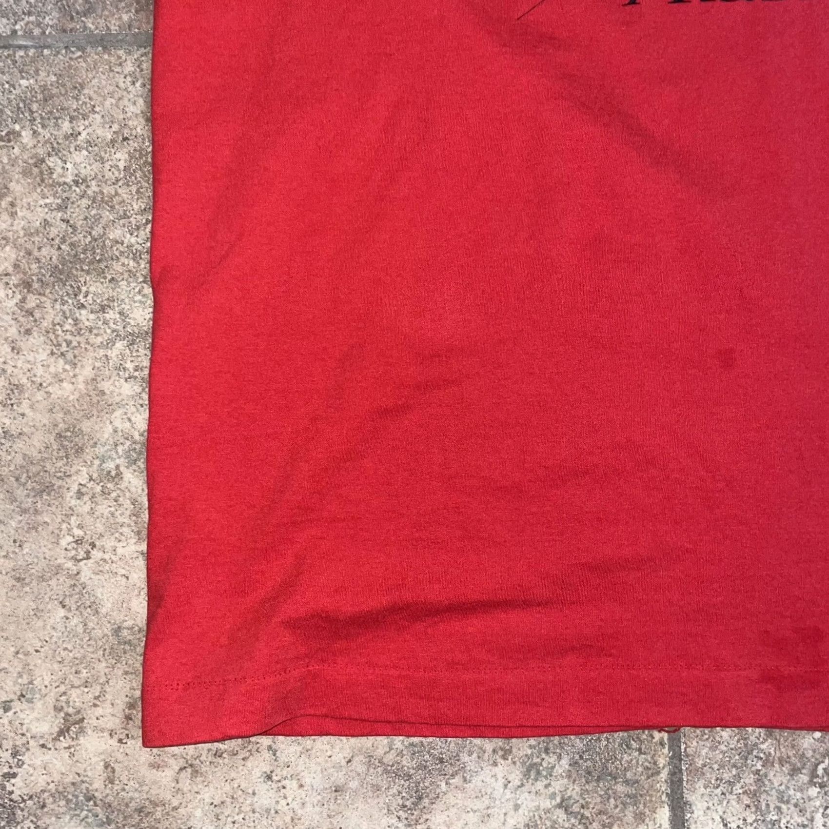 Fruit Of The Loom VINTAGE Fruit of the Loom T-Shirt Men’s XL Red Chicken Alaska Graphic Single Stitch shirts Size US XL / EU 56 / 4 - 5 Thumbnail