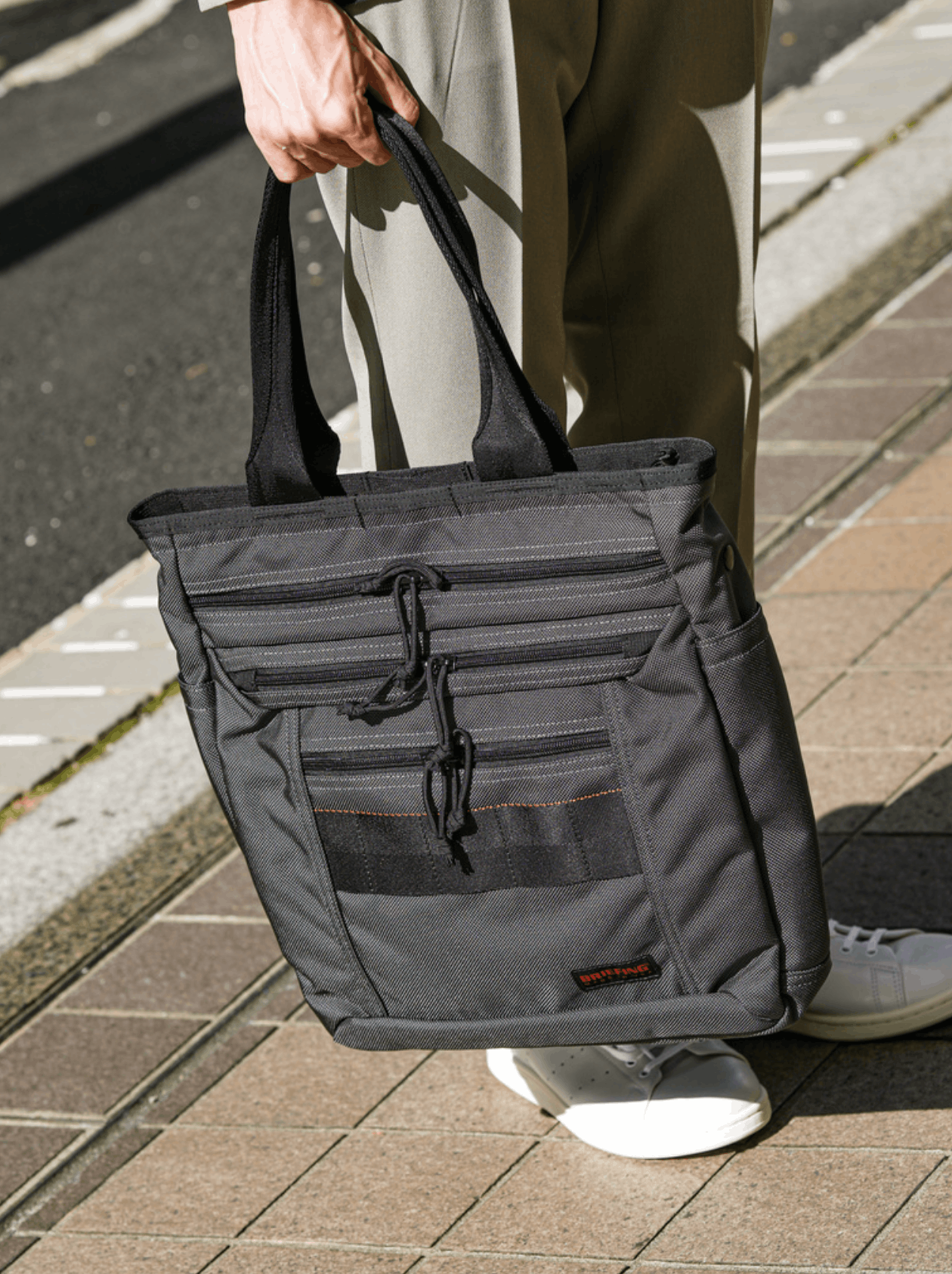 Briefing × Japanese Brand Briefing Cloud Tall Tote Black | Grailed