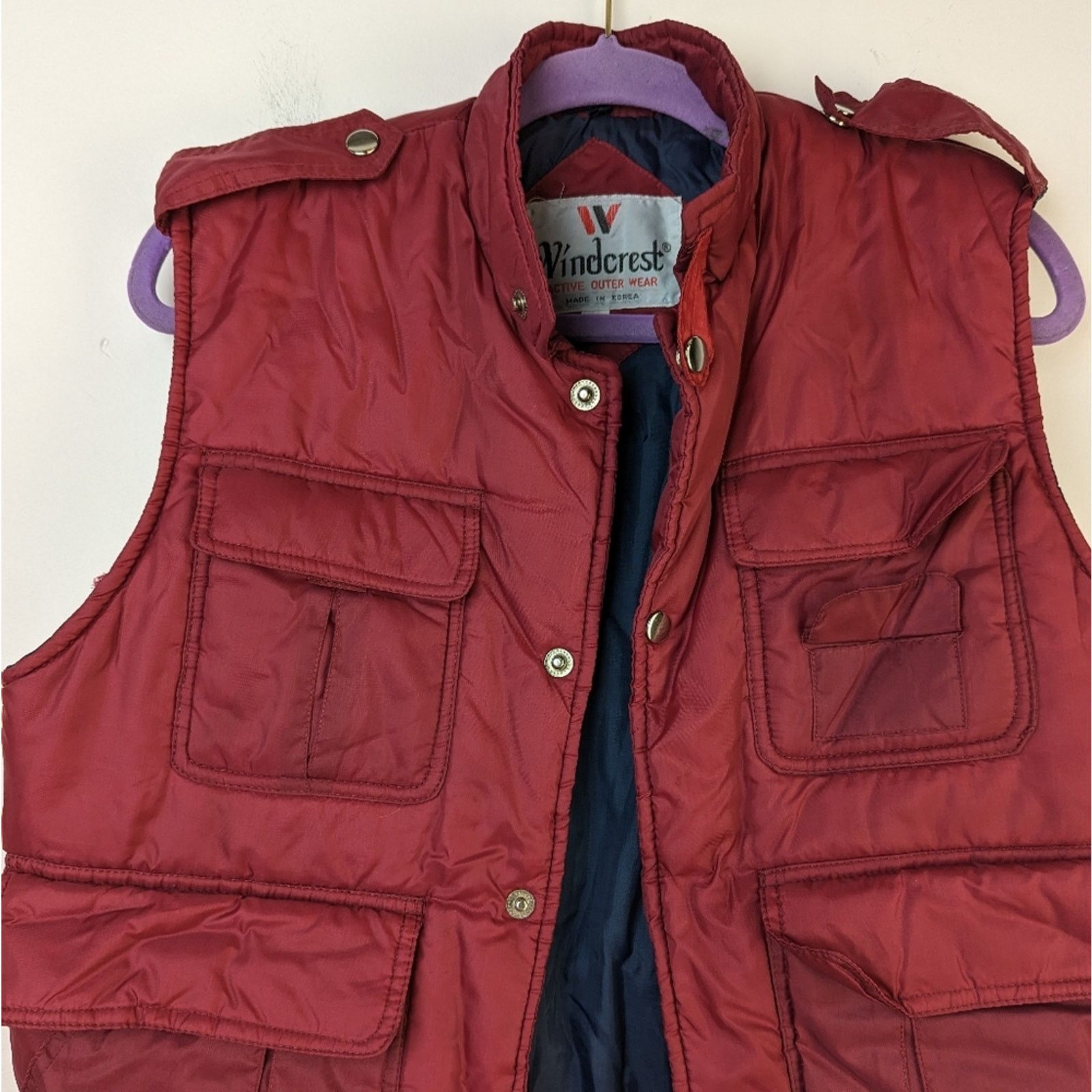 Vintage Vintage Windcrest Puffer Vest - Small Size US S / EU 44-46 / 1 - 3 Thumbnail