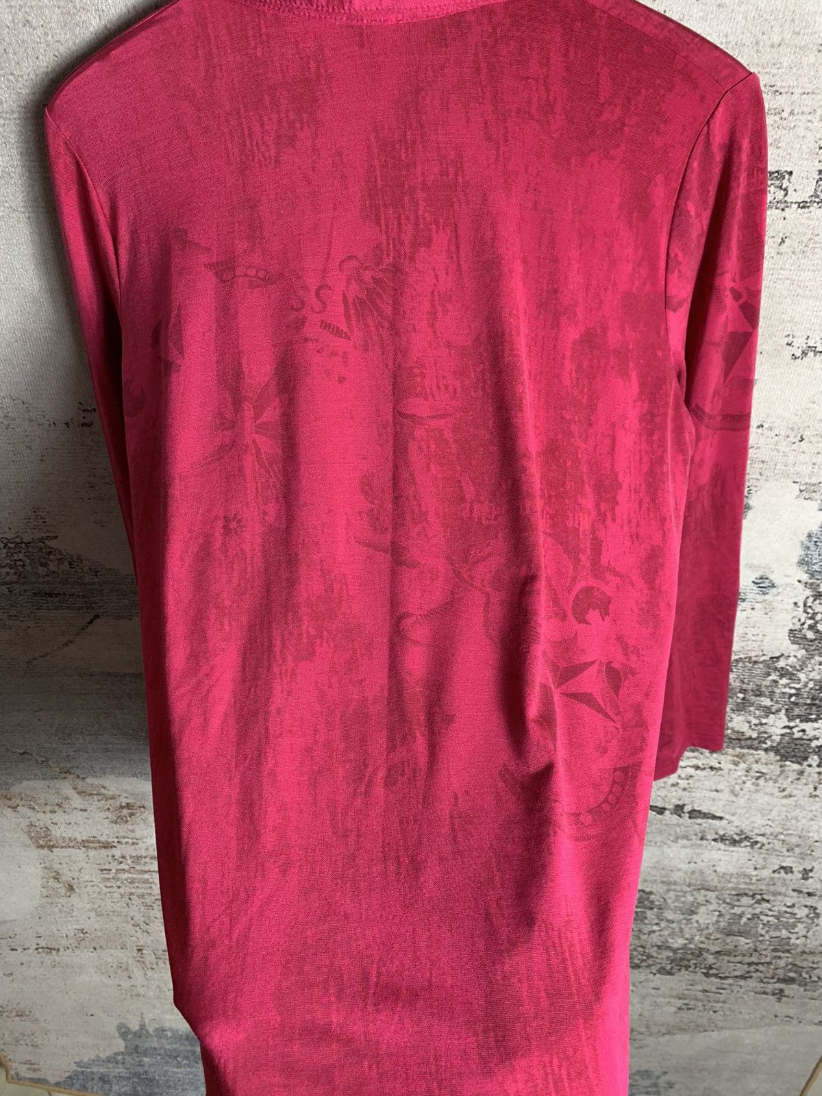Beauty Beast × Vintage Japanese Brand Y2k Tribal Tatto Mesh Shirt Size US M / EU 48-50 / 2 - 5 Thumbnail