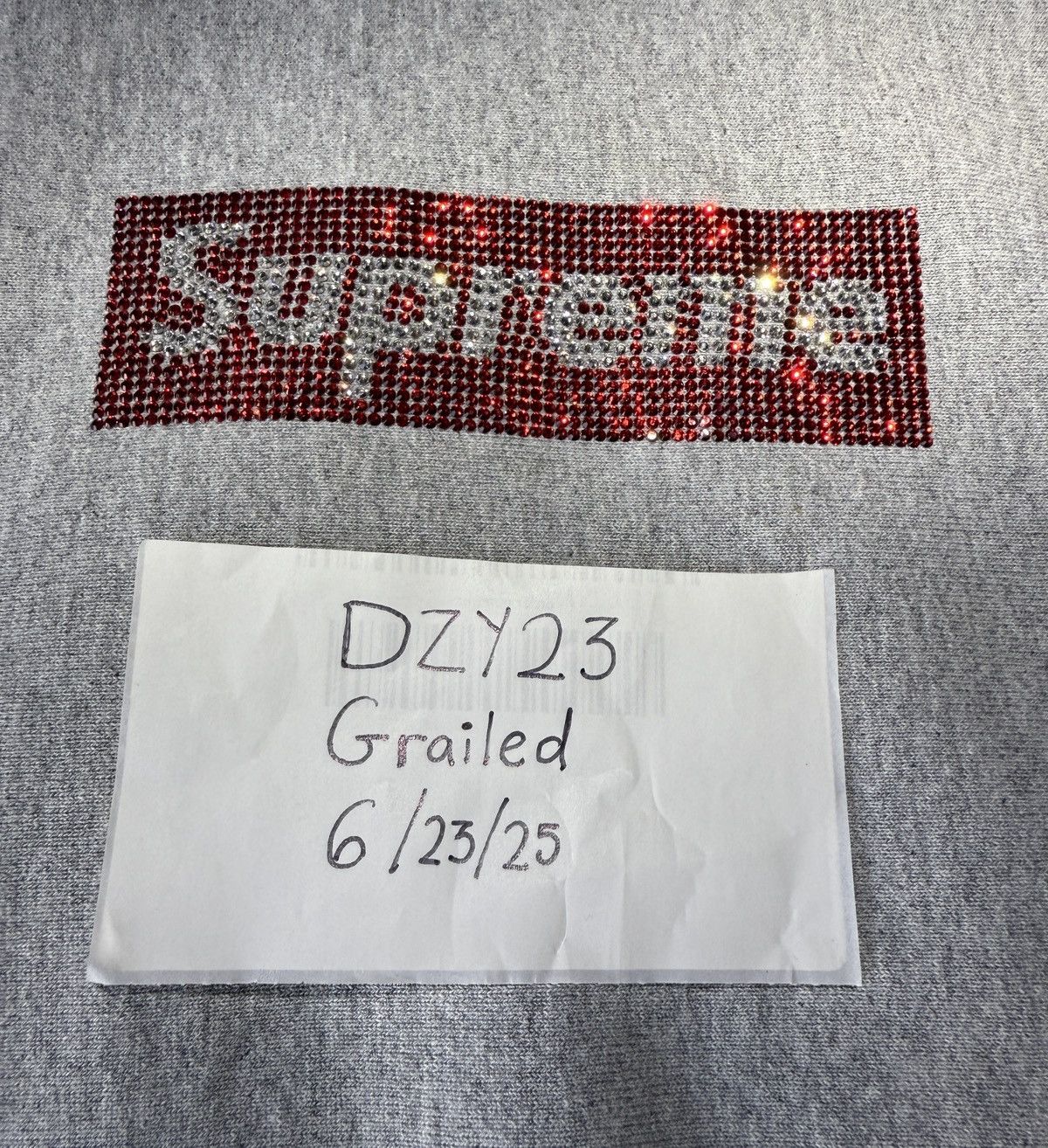 Supreme × Swarovski Supreme x Swarovski Box Logo Hooded Sweatshirt