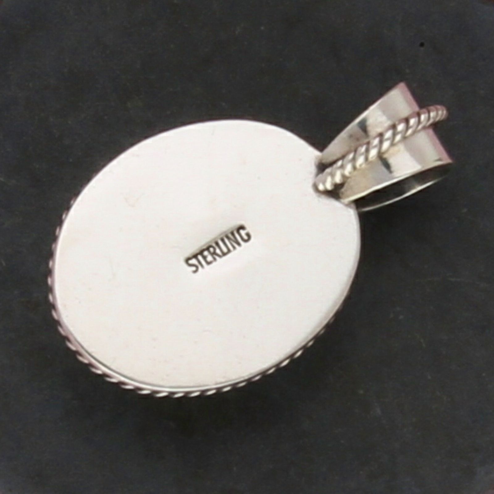 Sterling Silver sterling silver vintage braided mabe pearl pendant Size ONE SIZE - 3 Thumbnail