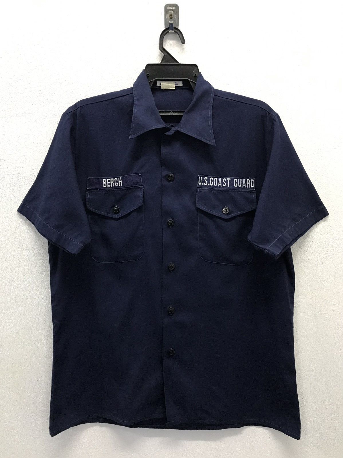 Vintage Made Expressly For U.S. Coast Guard Shirt Button Ups