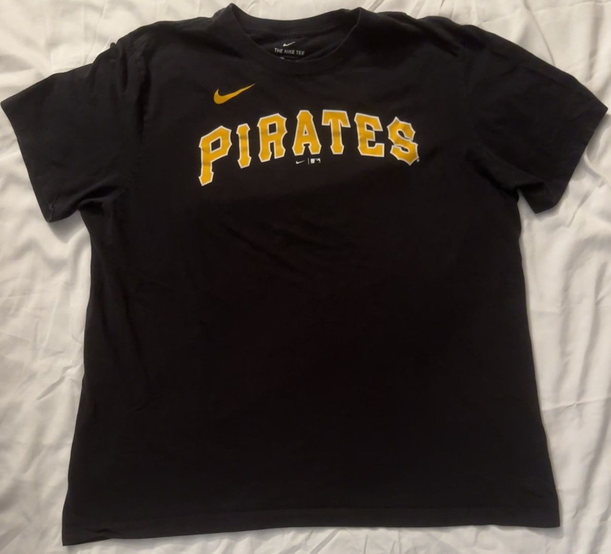 Nike NIKE PITTSBURGH PIRATES Black Tee Shirt Sz.XL Size US XL / EU 56 / 4 - 1 Thumbnail