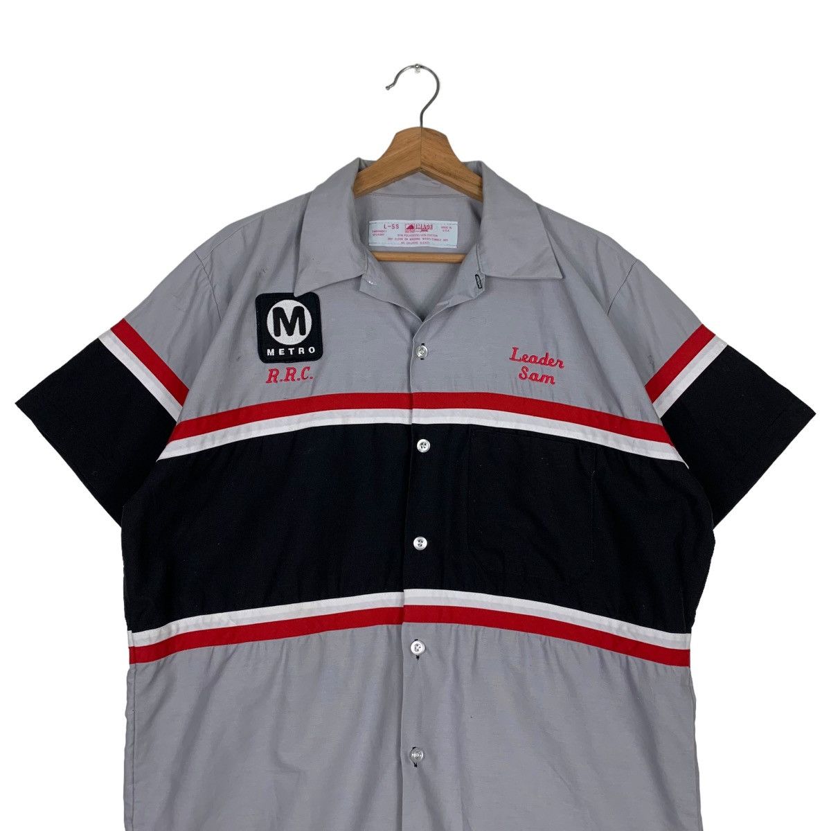 Red Kap RED KAP Made In Usa Colorblock Work Shirt #0354-C16 Size US L / EU 52-54 / 3 - 3 Thumbnail