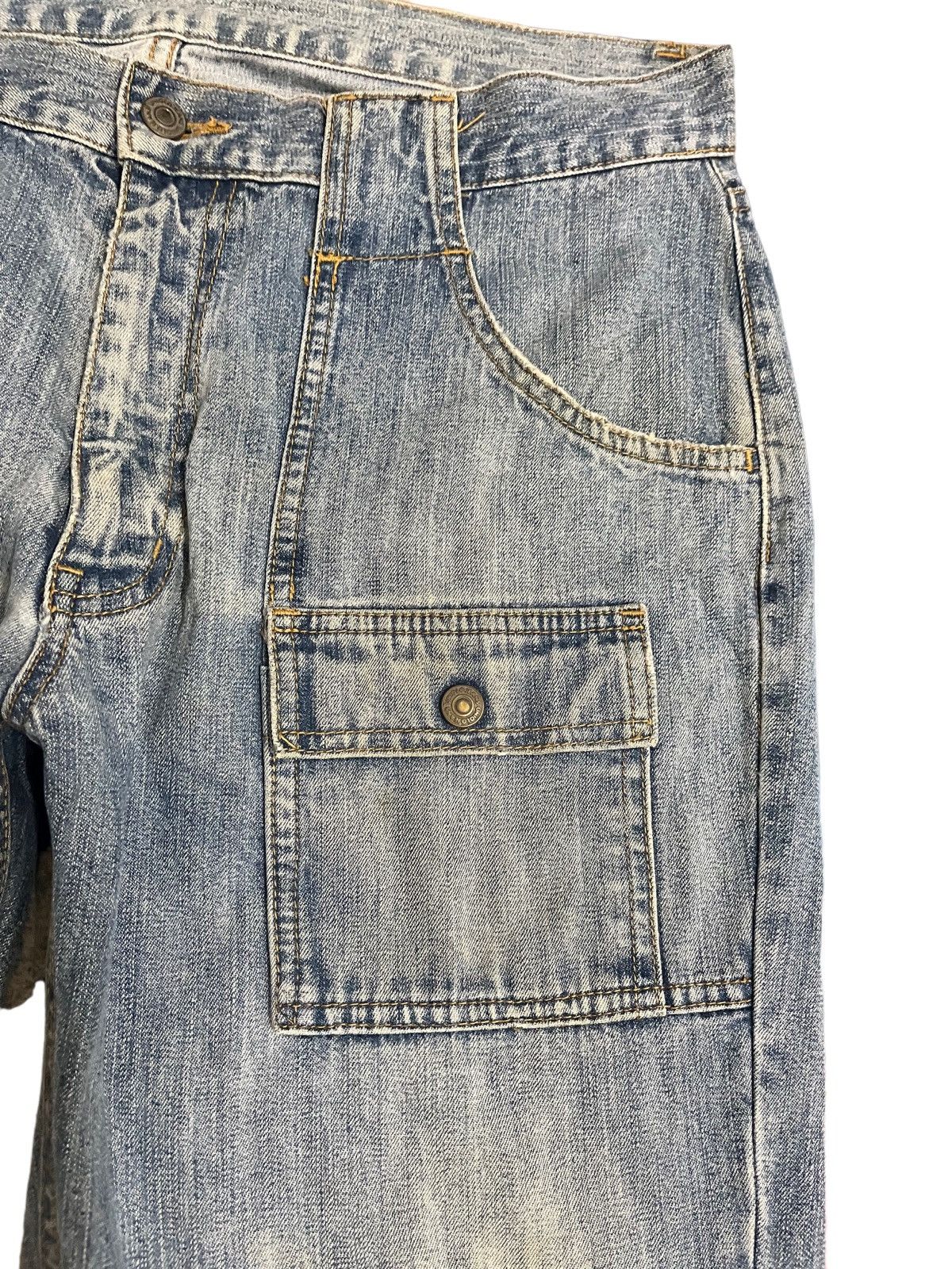Jun Takahashi × Uniqlo × Vintage Vintage Uniqlo Bush Pants Jeans Size US 34 / EU 50 - 4 Thumbnail