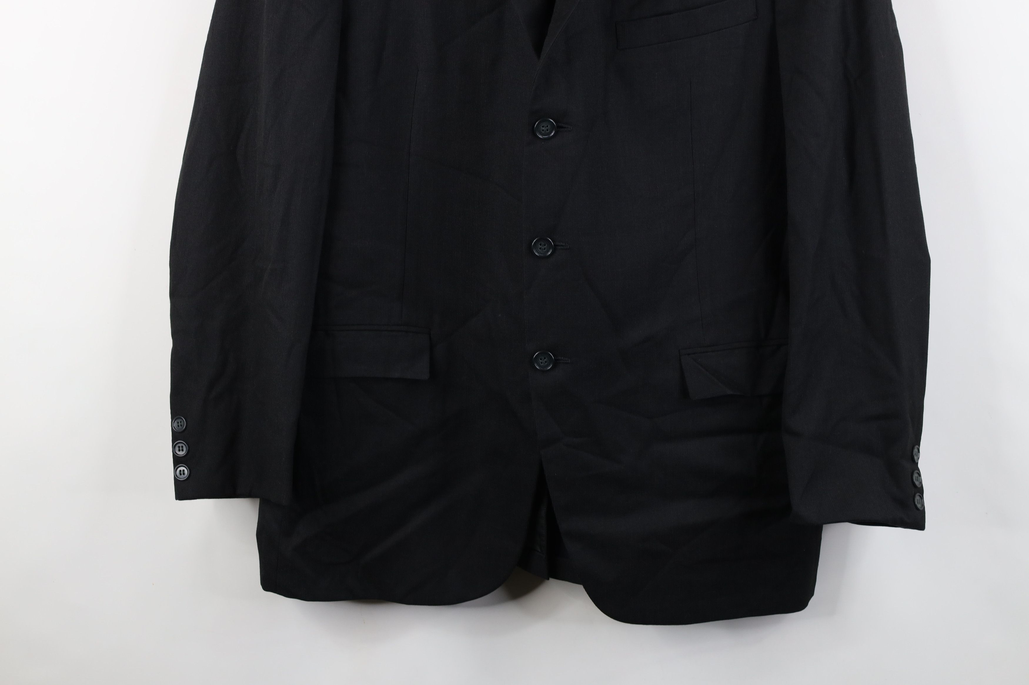 Vintage Vintage 60s Streetwear Suit Coat Blazer Jacket Black USA Size US L / EU 52-54 / 3 - 3 Thumbnail