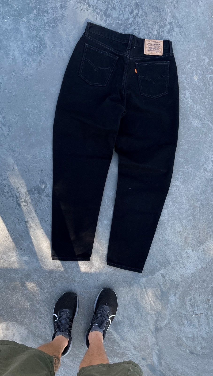 Levi's Vintage Clothing Vintage 90s Levi’s 626 Baggy Denim Sk8 Pants Y2K Jeans Size US 32 / EU 48 - 1 Thumbnail