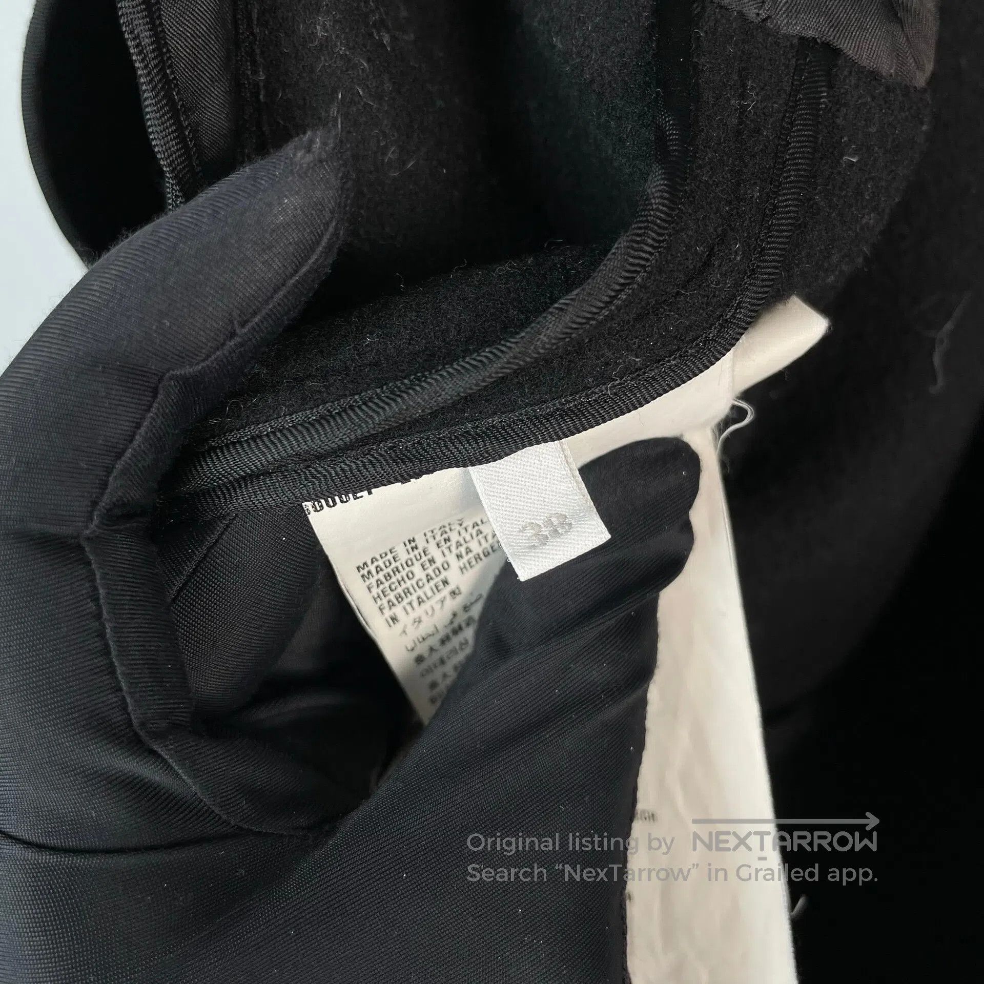 Miu Miu Miu Miu Black lapel woolen jacket coat| Size XS / US 0-2 / IT 36-38 - 8 Thumbnail