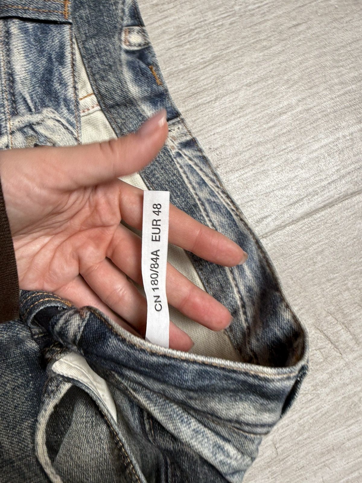 Acne Studios Acne Studio 2023 Graffiti Jean Size US 38 / EU 54 - 3 Thumbnail