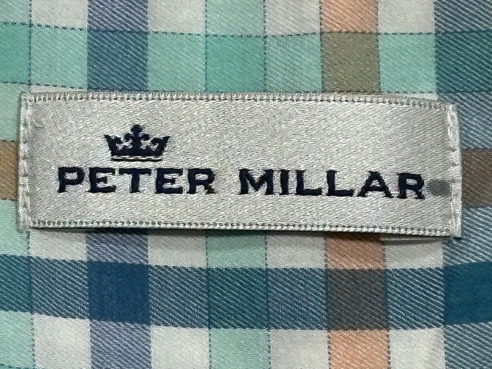 Peter Millar Peter Millar Checked 100% Cotton Button Up Multicolor Mens L Size US L / EU 52-54 / 3 - 7 Thumbnail