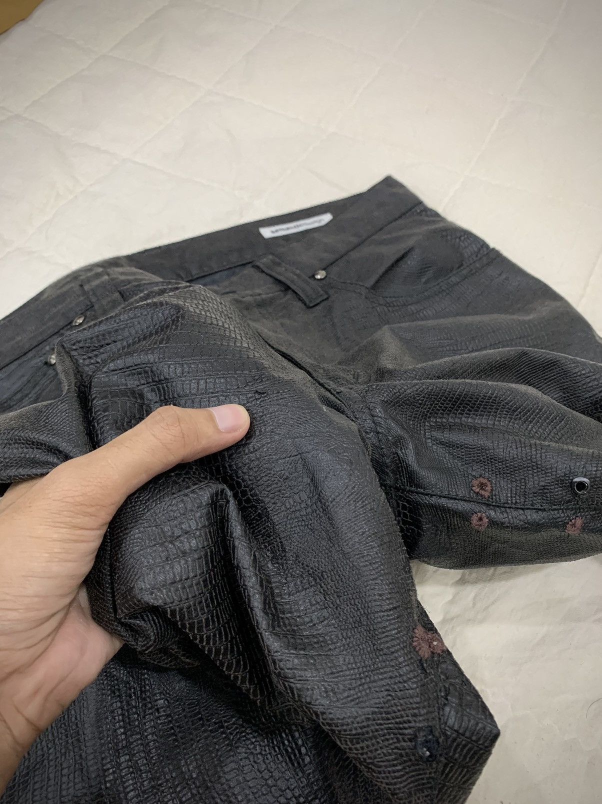 Japanese Brand 2000s Semantic Design Boot Cut Pant Size US 31 - 18 Thumbnail