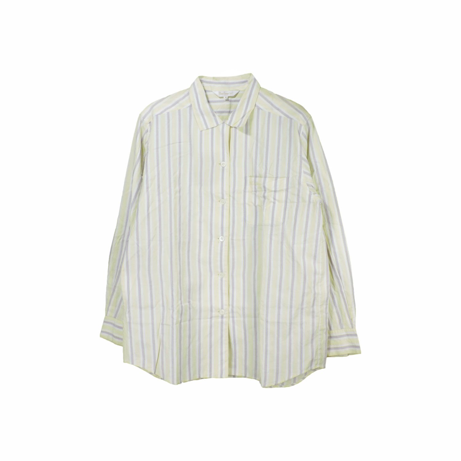 Burberry BURBERRY’S STRIPED LONG SLEEVE SHIRT Size M / US 6-8 / IT 42-44 - 1 Thumbnail