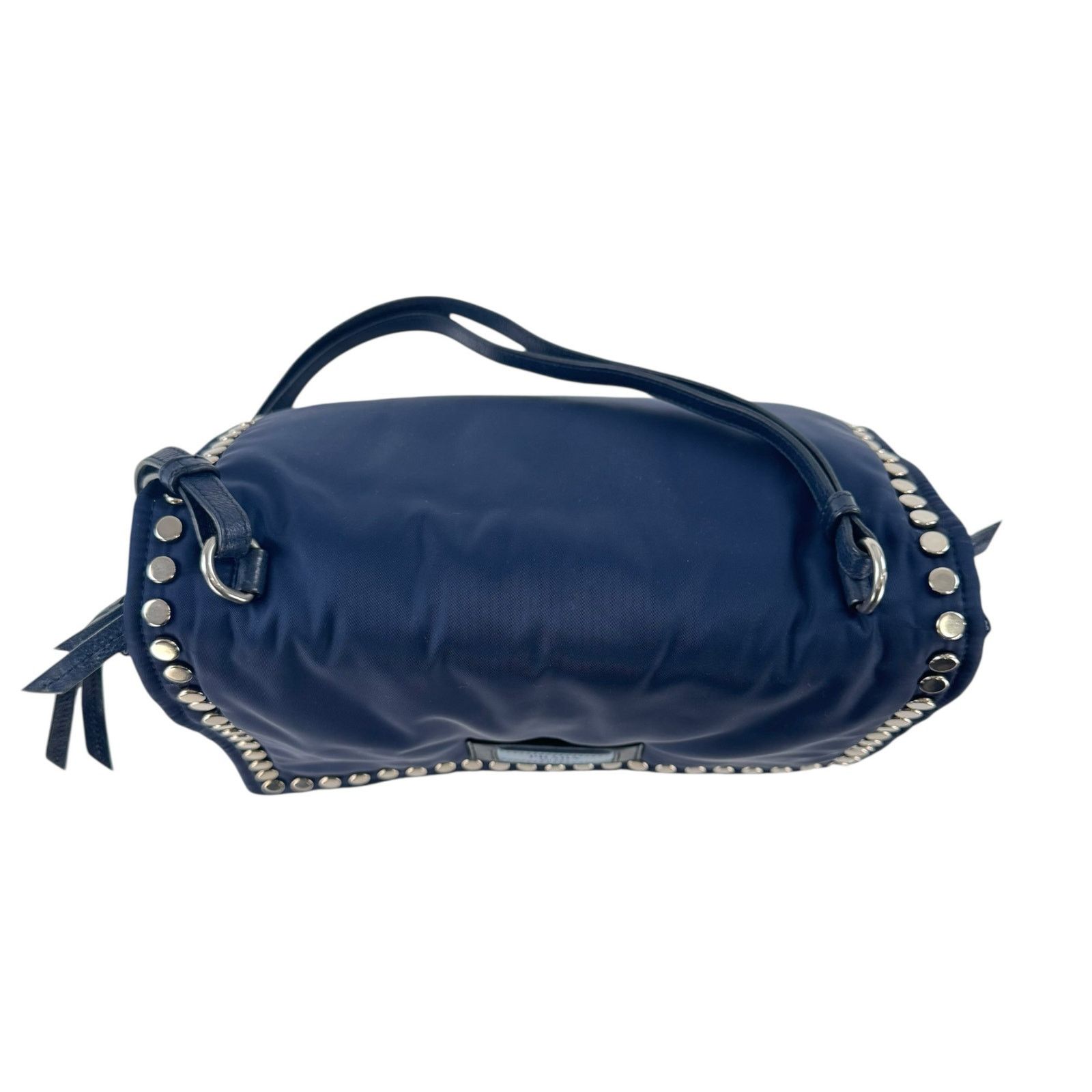 Prada Prada Studded Nylon Shoulder Bag Size ONE SIZE - 7 Thumbnail