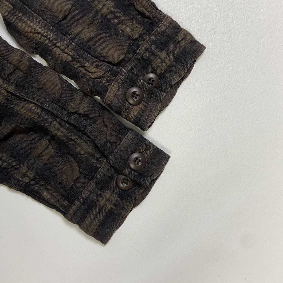 Beams Plus BEAMS Plaid Military Style Zip Button Size US M / EU 48-50 / 2 - 10 Thumbnail