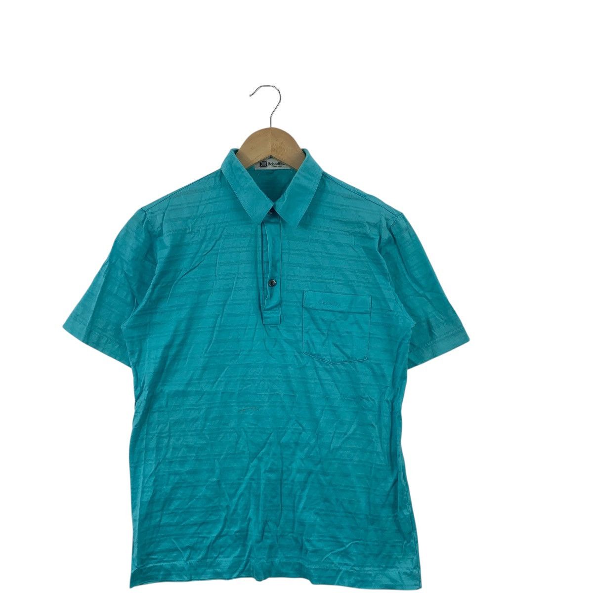 Vintage Vintage 90s BOBCELLINI TOKYO JAPAN Striped Polo Tee Shirt Size US S / EU 44-46 / 1 - 4 Thumbnail