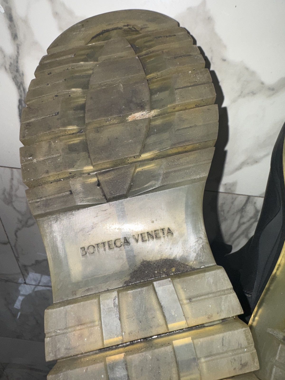 Bottega Veneta × Designer Bottega Veneta Tall Platform Chelsea Boots! Clear Sole Size US 8 / EU 41 - 13 Thumbnail