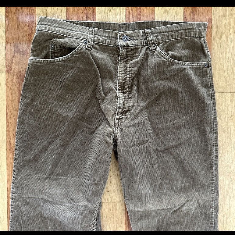 Levi's Vintage Clothing VINTAGE 1980 LEVI'S 517 WHITE TAB BROWN CORDUROY JEANS 36x34 Size US 36 / EU 52 - 3 Thumbnail
