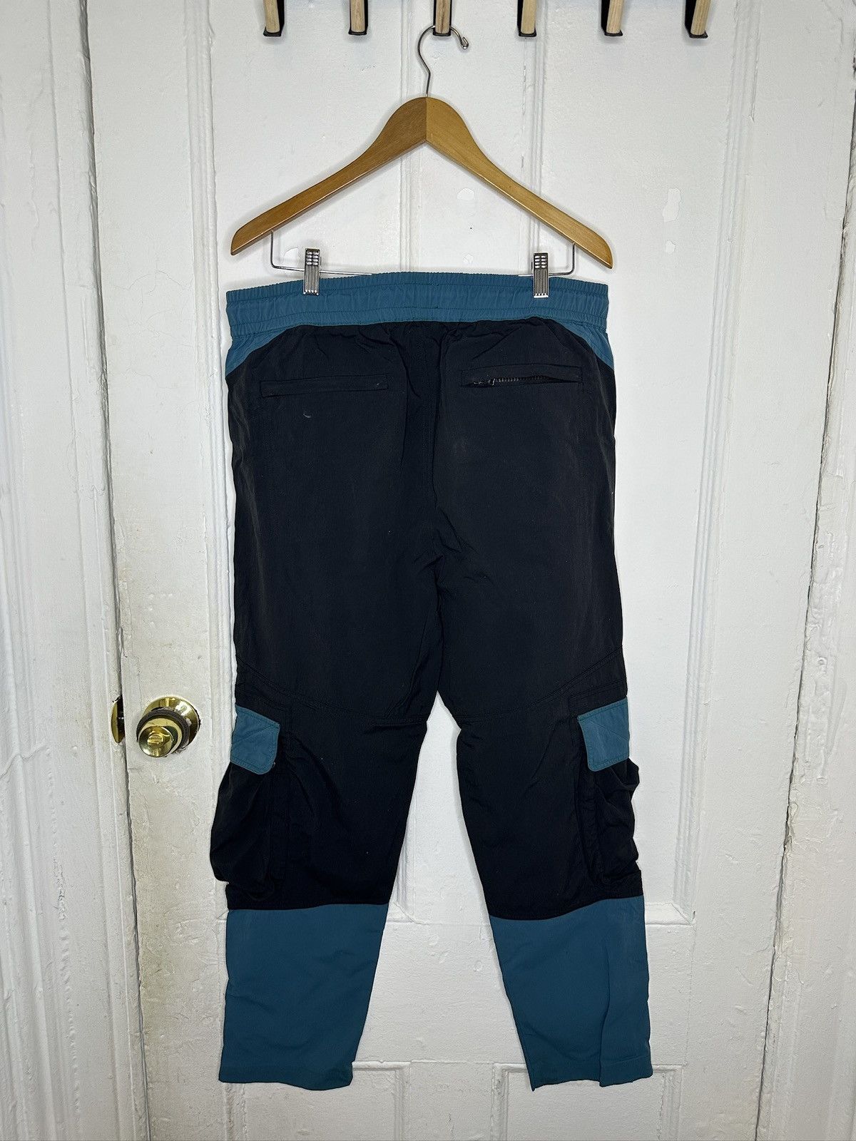Aime Leon Dore Green & Black Nylon Tech Pants Size US 34 / EU 50 - 2 Thumbnail