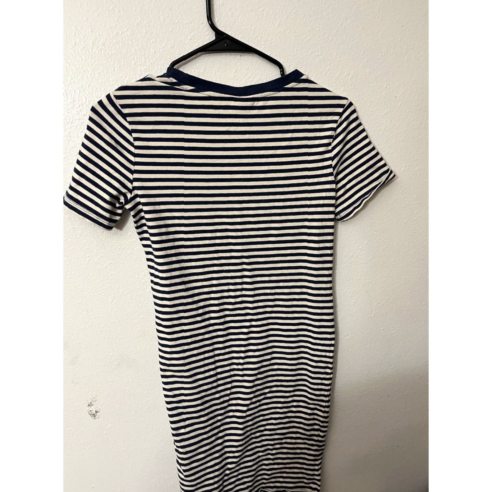 H&M H&M Shirt Dress Top T Short Sleeve Cotton Striped Womens Small Size S / US 4 / IT 40 - 3 Thumbnail