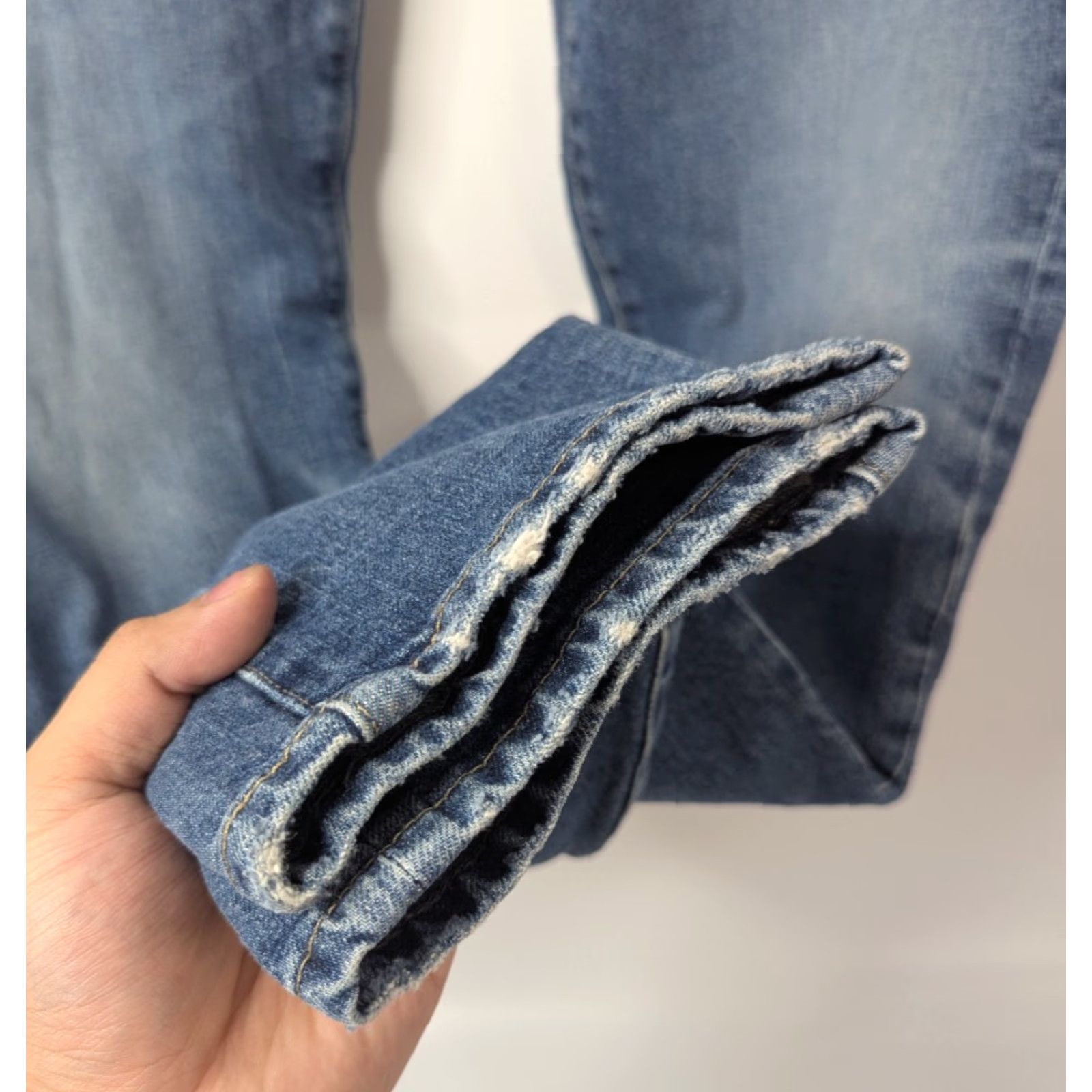 Vintage AG Adriano Goldschmied Jeans Mens 32x33 The Tellis Modern Slim Denim 360 Stretch Size US 32 / EU 48 - 4 Thumbnail