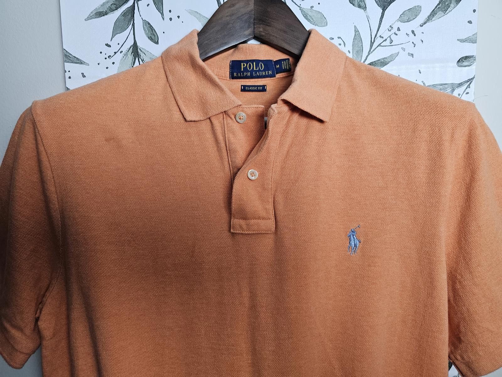 Polo Ralph Lauren Ralph Lauren Top Orange Mens Size M Polo Classic Fit Size US M / EU 48-50 / 2 - 1 Thumbnail