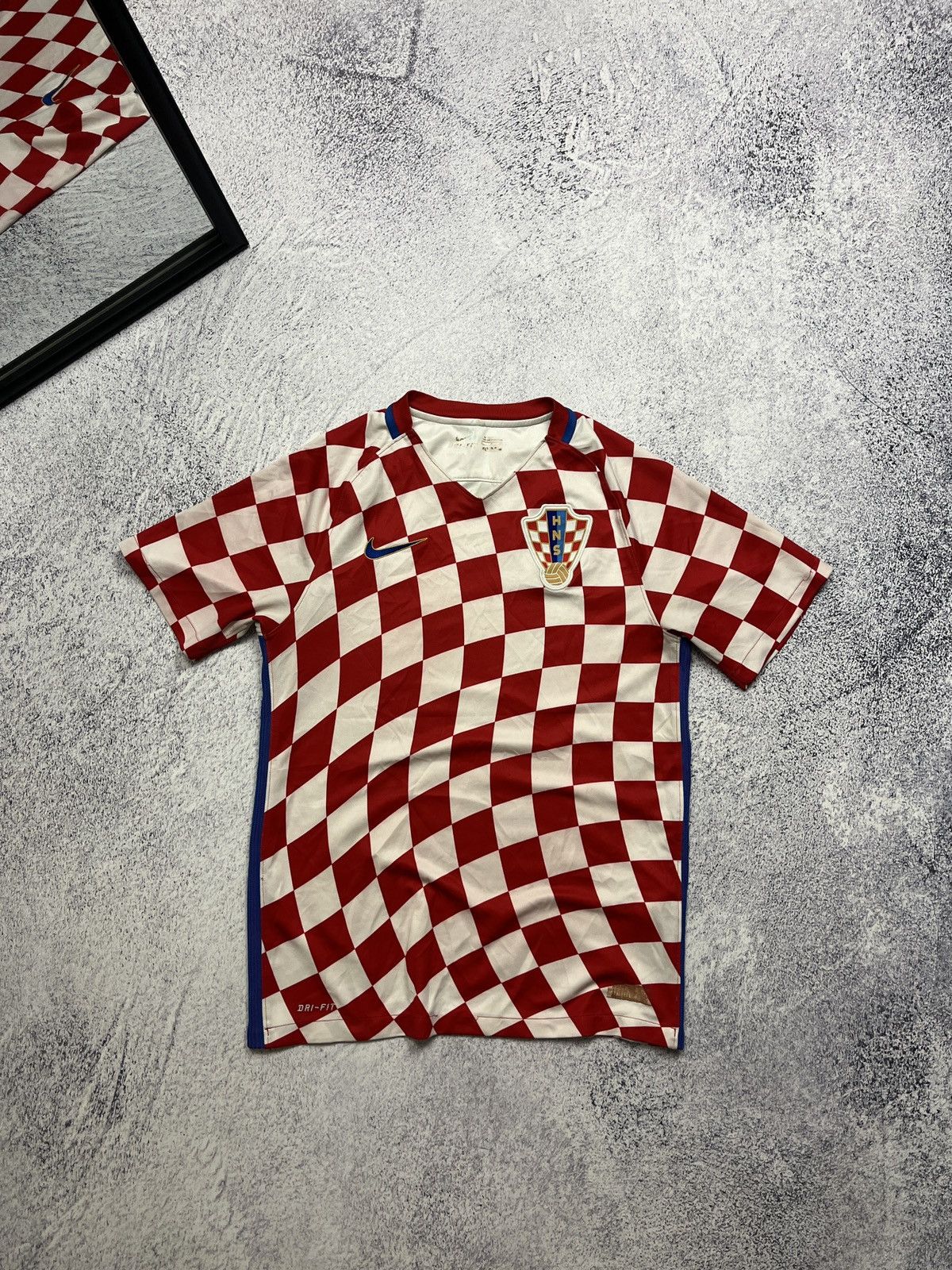 Nike Croatia World Cup 2016 2018 Home Soccer Jersey