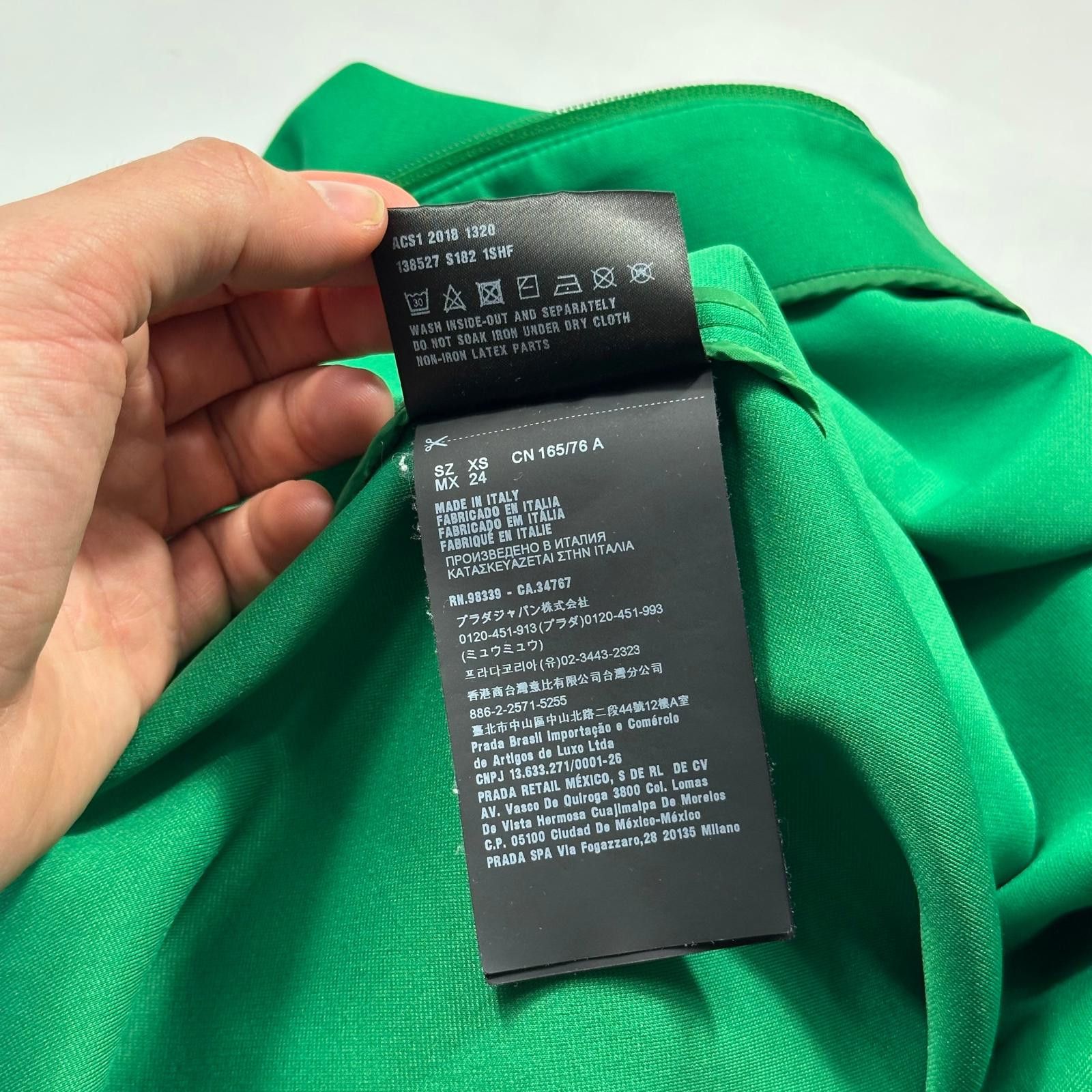 Prada Prada 2018 Rubber Race Logo Technical Parka Jacket - XS (M) Size US M / EU 48-50 / 2 - 9 Thumbnail