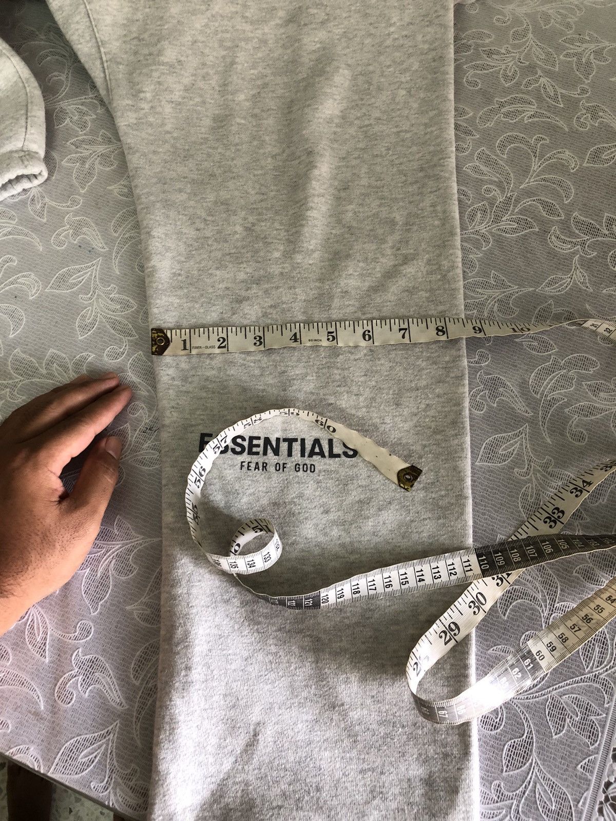 Essentials Essentials x Fear of God Gray Core Sweatpants Size US 33 - 20 Thumbnail