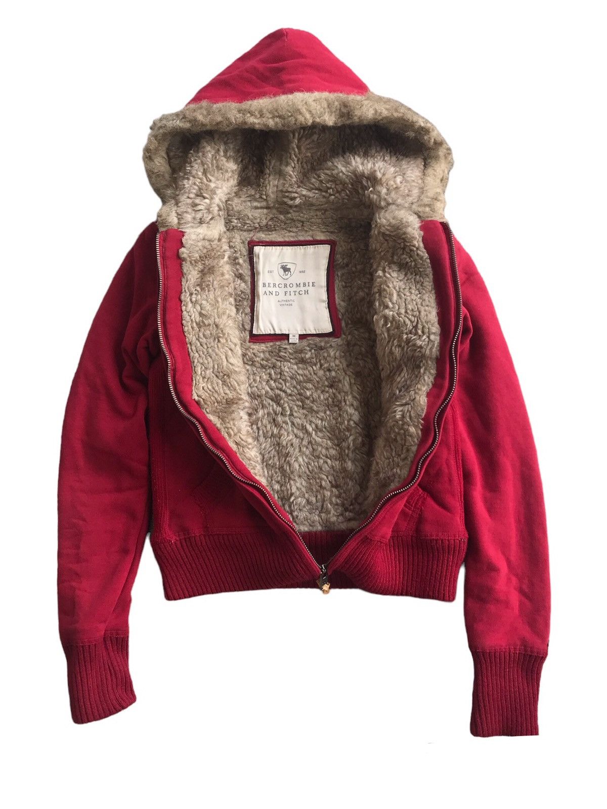 If Six Was Nine Abercrombie Winter Fur Zip Hoodie Size US M / EU 48-50 / 2 - 2 Thumbnail