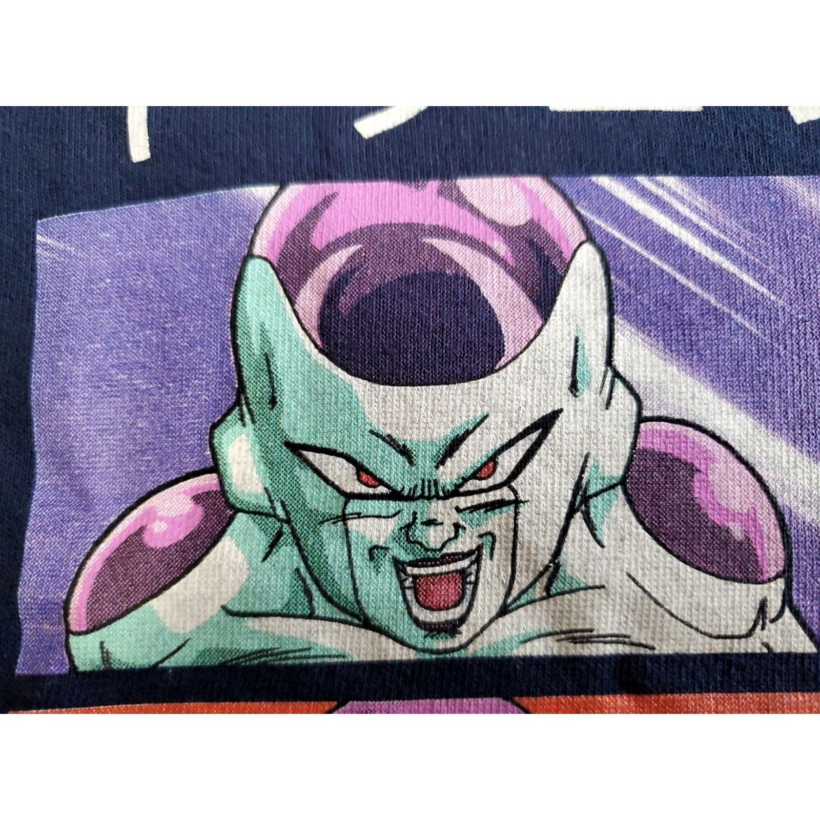 Vintage Funimation Dragonball Z Goku T-Shirt Navy M Shirt Mens Crew Neck Short Sleeve Cotton 100% Graphic Print Anime 90s Theme Size US M / EU 48-50 / 2 - 6 Thumbnail