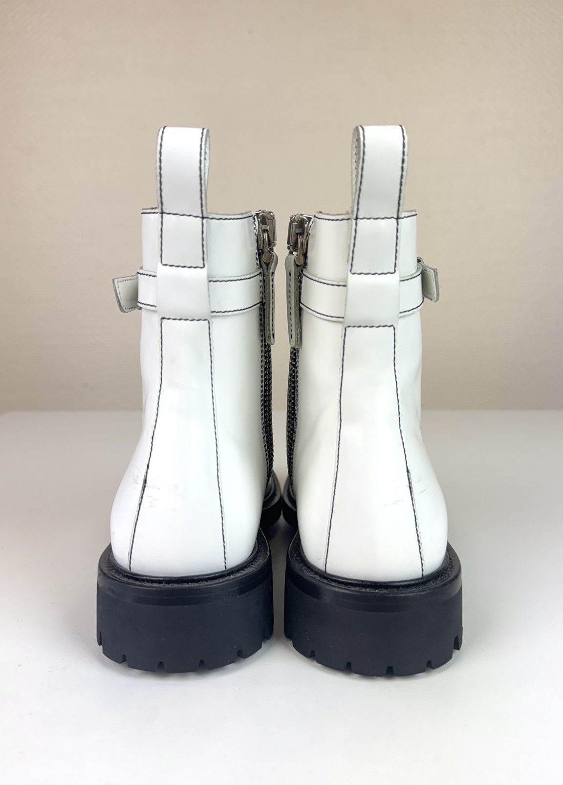 Belstaff Belstaff Finley biker moto lace up boots patent leather 36 Size US 6 / IT 36 - 7 Thumbnail